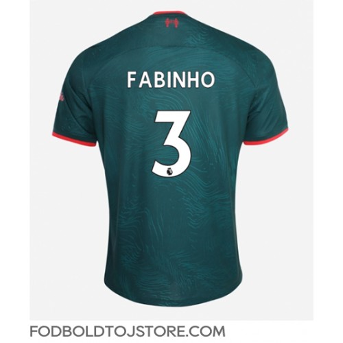 Liverpool Fabinho #3 Tredjetrøje 2022-23 Kortærmet